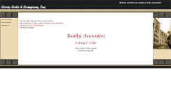 Desktop Screenshot of coreycole.com